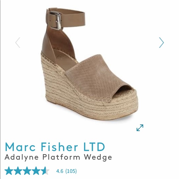 Marc Fisher Adalyne Platform Wedge - Picture 1 of 5